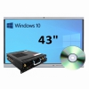 Интерактивная панель 43" (встроенный ПК, Win10) - «globural.ru» - Саяногорск