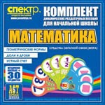 Комплект динамических раздаточных пособий - Математика (веера) Устный счет, доли и дроби, геометрические фигуры - «globural.ru» - Саяногорск