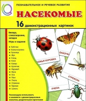 Демонстрационные карточки "Насекомые" - «globural.ru» - Саяногорск