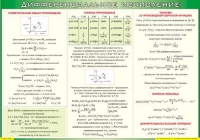 Таблица Дифференциальное исчисление 1000*1400 винил - «globural.ru» - Саяногорск