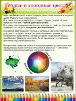 Стенд "Теплые и холодные цвета" - «globural.ru» - Саяногорск