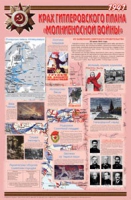 Плакат "Великая Отечественная война: Крах гитлеровского плана «молниеносной войны»" - «globural.ru» - Саяногорск