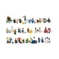 Набор "Рабочие и служащие" LEGO - «globural.ru» - Саяногорск