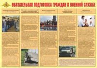 Плакат "Обязательная подготовка граждан к военной службе" - «globural.ru» - Саяногорск