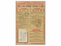 Стенд-уголок "Техника безопасности на уроках труда" - «globural.ru» - Саяногорск