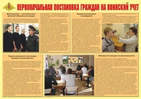 Плакат "Первоначальная постановка граждан на воинский учет" - «globural.ru» - Саяногорск