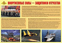 Плакат "Вооруженные Силы – защитники Отечества" - «globural.ru» - Саяногорск