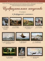 Набор репродукций "Изобразительное искусство" 4 класс (10 репродукций) - «globural.ru» - Саяногорск