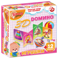 Комплект развивающих игр 3-5 лет. 3D домино (3-5 лет) - «globural.ru» - Саяногорск