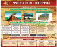 Стенд "Физическая география. Литосфера" (вариант 1) - «globural.ru» - Саяногорск