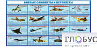 Стенд "Боевые самолеты и вертолеты" - «globural.ru» - Саяногорск