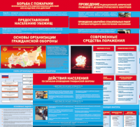 Комплект таблиц Основы гражданской обороны МЧС РФ (13 штук)	 - «globural.ru» - Саяногорск