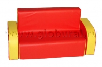 Диван с подлокотниками 90*35*45/20см (ВИК) - «globural.ru» - Саяногорск
