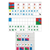 Демонстрационное пособие "Касса "Лента букв" - «globural.ru» - Саяногорск