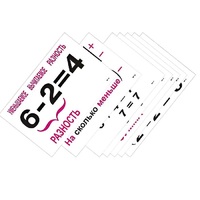 Опорные таблицы по математике 1 класс - «globural.ru» - Саяногорск