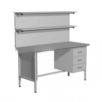 Стол лабораторный демонстрационный с надстройкой  - «globural.ru» - Саяногорск