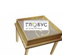 Стол на ножках для рисования песком светозвуковой - «globural.ru» - Саяногорск