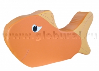 Напольная игрушка "Рыбка" с аппликацией (ВИК) - «globural.ru» - Саяногорск