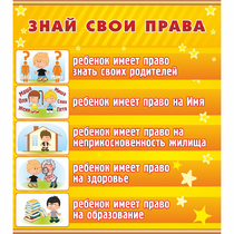 Стенд "Знай свои права" - «globural.ru» - Саяногорск