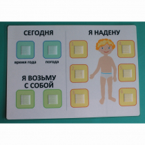 Визуальное пособие "Я надену" - «globural.ru» - Саяногорск