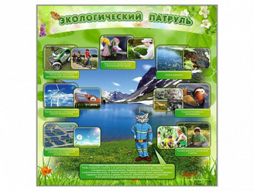 Стенд "Экологический патруль" - «globural.ru» - Саяногорск