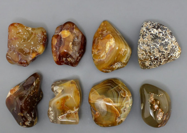 Сердолик, полированная галька 4,5-6,5 см - «globural.ru» - Саяногорск