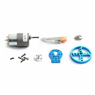 Ресурсный набор 37mm DC Motor Robot Pack-Blue - «globural.ru» - Саяногорск