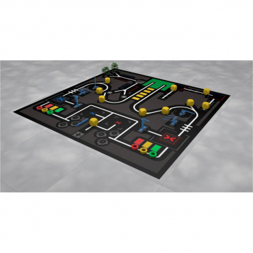 Соревновательное поле с элементами MakeX Stater Arenas Kit - «globural.ru» - Саяногорск