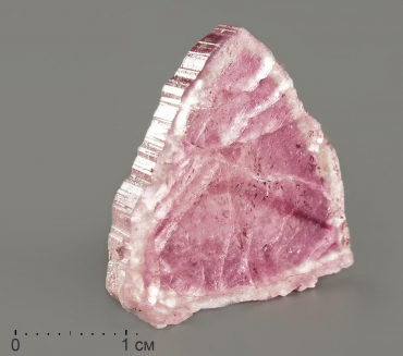 Турмалин (рубеллит), полированный срез - «globural.ru» - Саяногорск