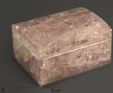 Шкатулка из розового кварца - «globural.ru» - Саяногорск