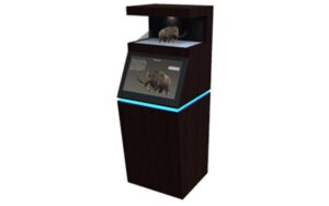 Голографическая 3D пирамида с сенсорным монитором "Классик" - «globural.ru» - Саяногорск