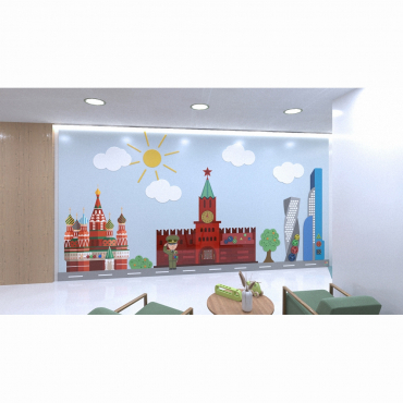 Настенная панель «Кремль» - «globural.ru» - Саяногорск